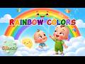 Rainbow Colors Song 🌈 | Learn Colors with Kidomelo | Nursery Rhymes for Kids