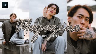 MAGAZINE LOOK Lightroom Preset | Free Lightroom DNG Mobile Preset | Lightroom Editing Tutorial screenshot 4