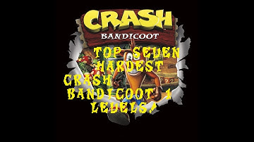 Top Seven Hardest Crash Bandicoot N-Sane Trilogy Levels! [Crash 1]
