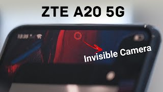 ZTE A20 5G - World's first phone with Under display front Camera.