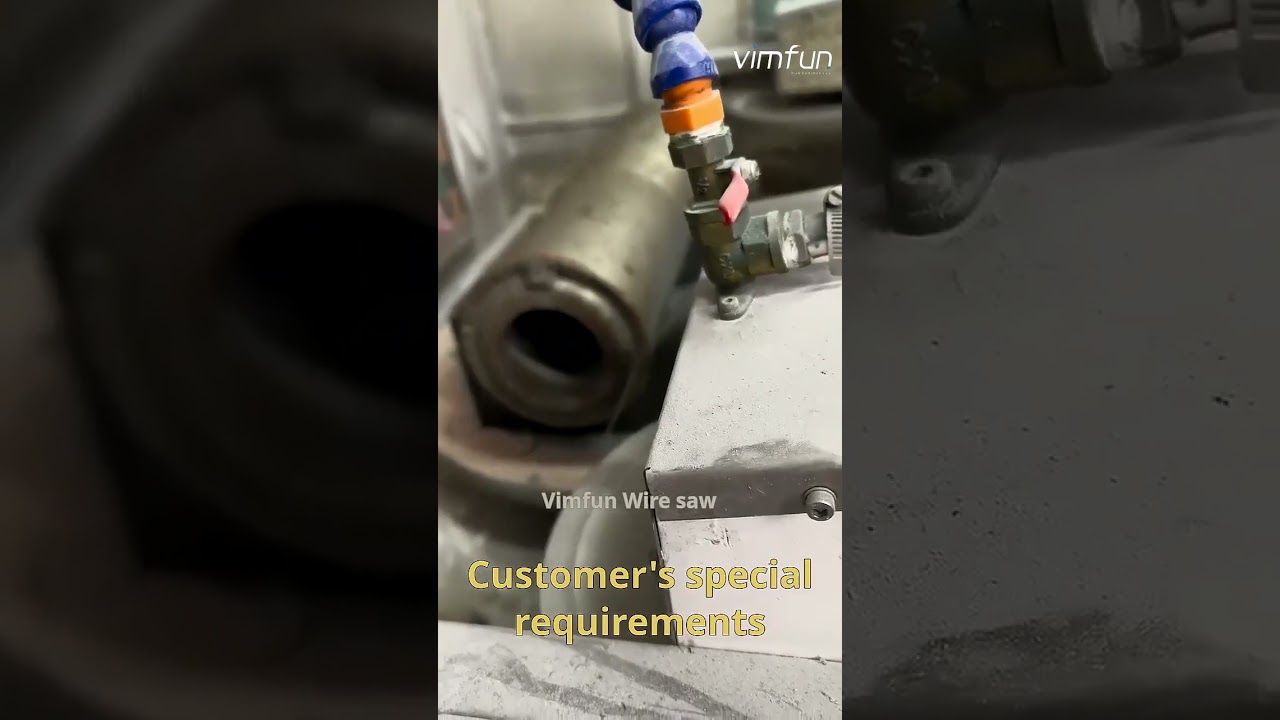 Бесконечная алмазная проволочная пила машина является идеальным инструментом для точной резки Плеер YouTube