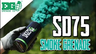 SD75 - Green Smoke Grenade - Smoke Bomb - Smoke Effect