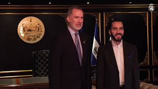 S.M. el Rey mantiene un encuentro con el Presidente Electo de El Salvador, Nayib Bukele