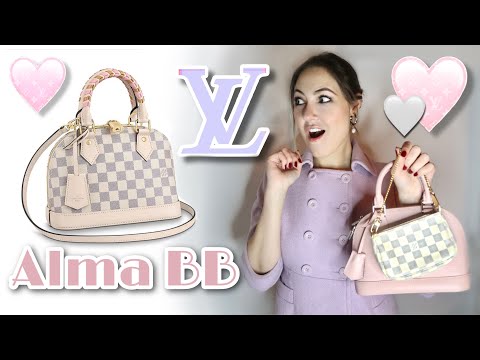 LOUIS VUITTON UNBOXING, Alma BB in Damier Azur