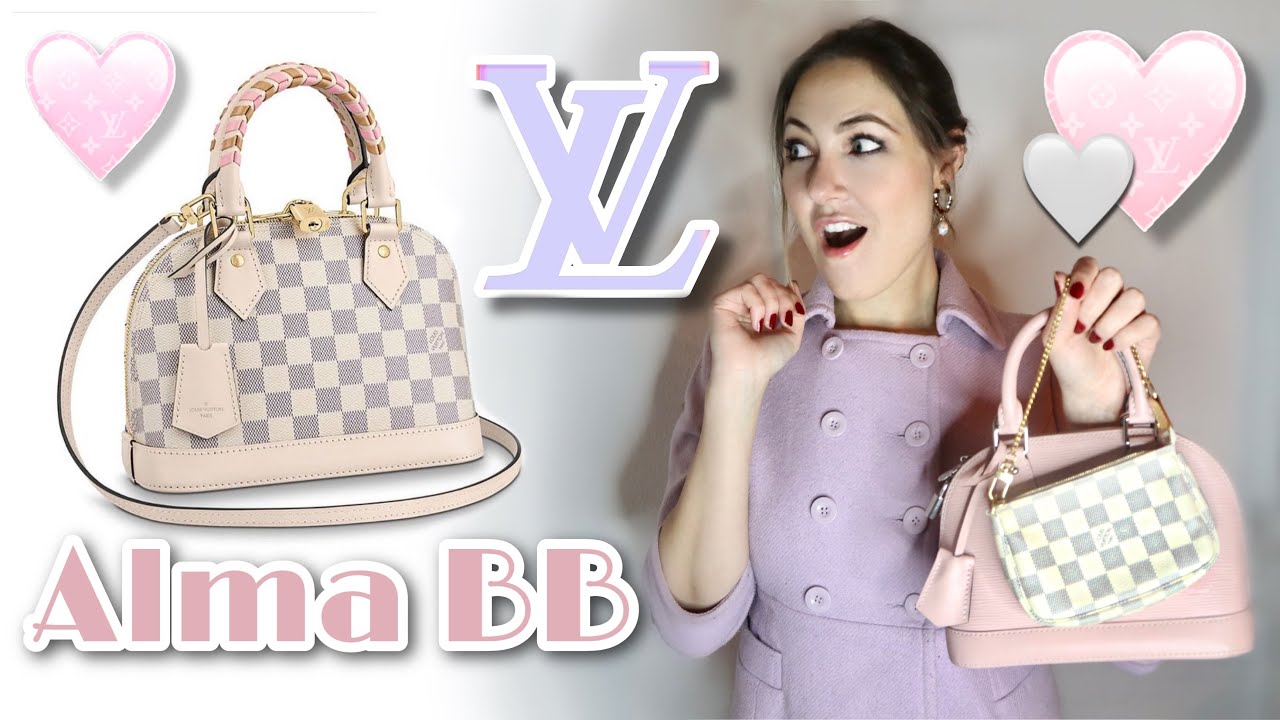 Louis Vuitton Braided Alma Bb Damier