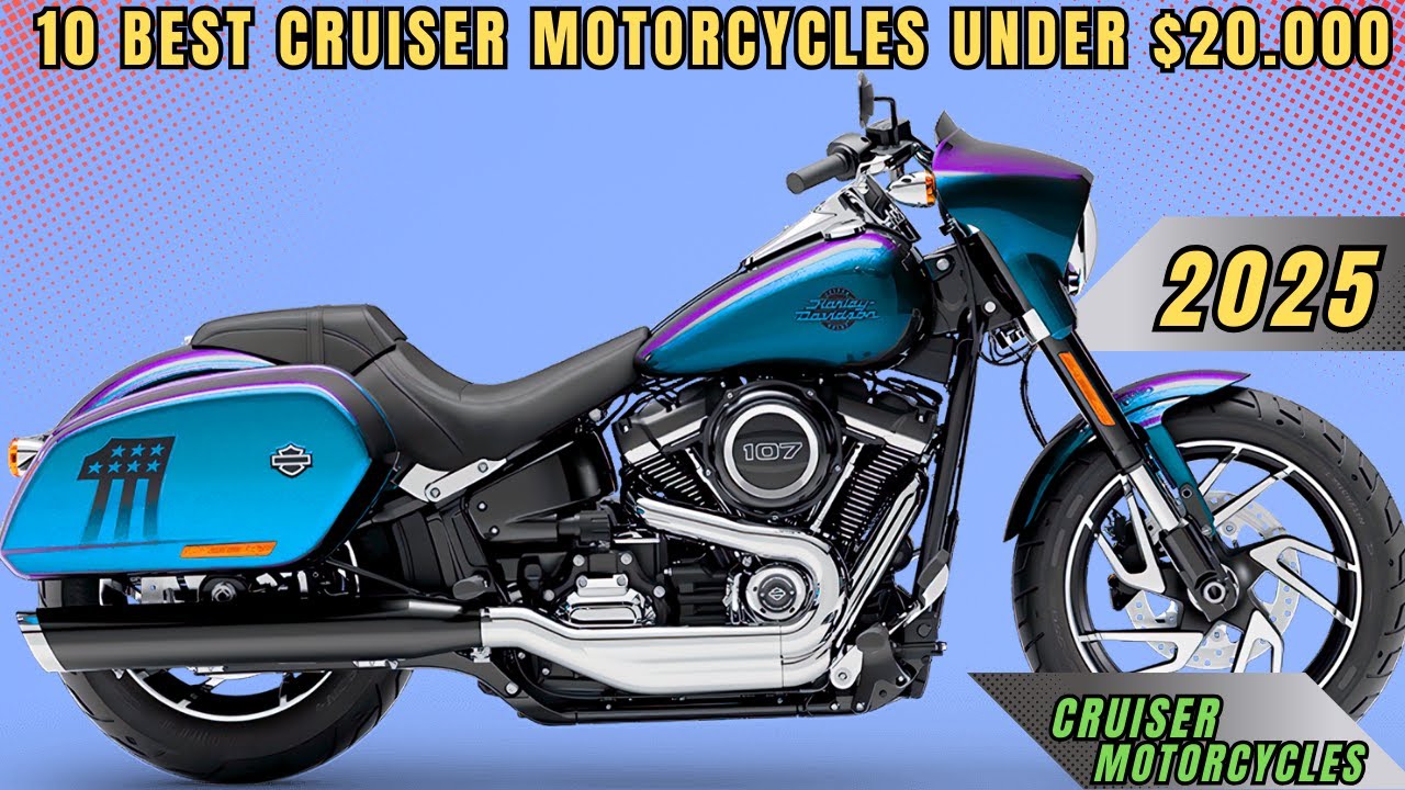 10 Best New 2025 Cruiser Motorcycles Under $20,000 USD | Best New ...