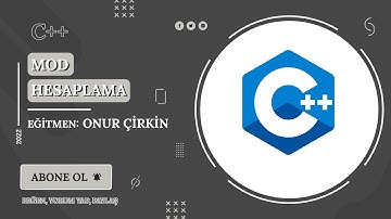 Programlama Giriş (C++)  - 14 (Mod Hesaplama)