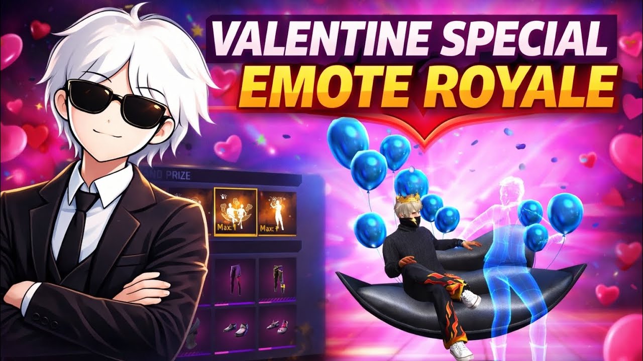 Valentine Special Emote Royal 🔥 Last Spin Mein Emote Nikal Gaya 😱 | Kitne Diamond Lage?