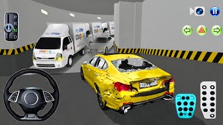 New Crashed Mercedes G63 Stuck in Parking Garage 🚗💥 | 3D Driving Class 2026 Car Game screenshot 5