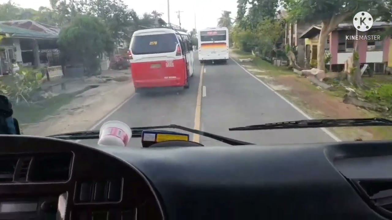 BOHOL BUS RACE ||~SOUTHERN STAR BUS vs CITI TRANSPORT BUS  at Loon, Bohol, Philippines