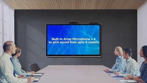 Plug & Play Remote Collaboration Solutions - Windows collaboration display from SHARP | PN-CD701