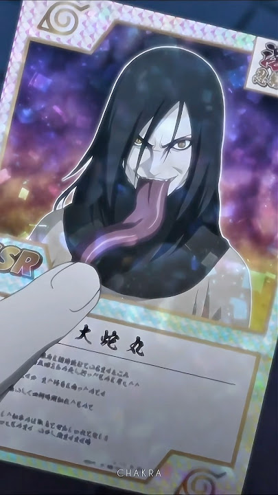 They Really Asked For Orochimaru’s Autograph