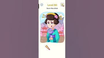 DOP 3 Level 210 Walkthrough - "Save the chick" #shorts