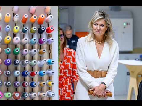Koningin Maxima bezoekt