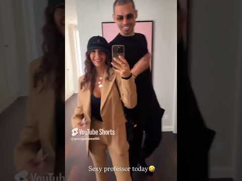 Video ELETTRA LAMBORGHINI E IL SUO OUTFIT DA PROFESSORESSA