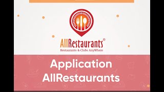 AllRestaurants Mobile Application. Features screenshot 1