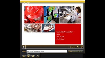 Internship Presentation Video