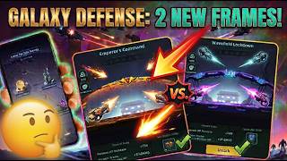 Galaxy Defense: 2 ULTIMATE Fortress Frames With SPECIAL ABILILTY (unlocks at 5 Stars)