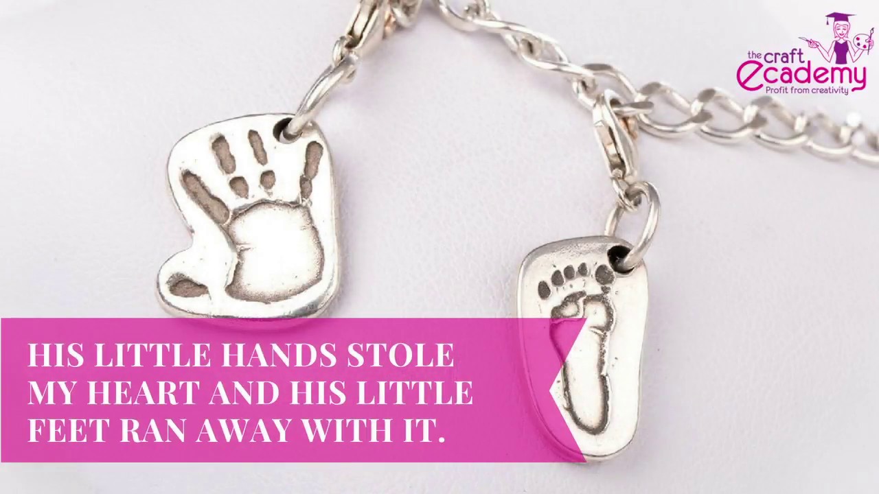 Creative Home Business Ideas: Handprint Jewellery and Footprint Jewellery