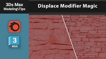 3ds Max Displace Modifier | Turn Textures into Real Geometry
