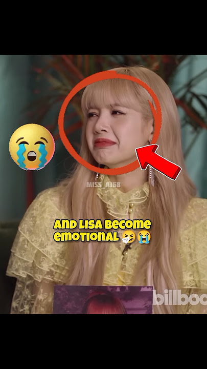 Lisa was about to cry 😭#lisa #blackpink #fypviralシ #ytshorts #rosé @lalalalisa_m @roses_are_rosie