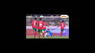 شاهد أشبال المغرب يكتسحون الجزائر بثلاثية ويتأهلون إلى المونديال (3-0).