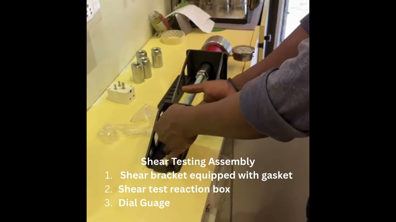 Shear Pullout Testing Machine