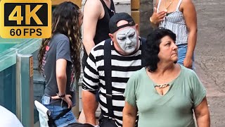 Tom the most famous mime at SeaWorld Orlando 😂🤣 Tom the mime #tomthemime #seaworldmime