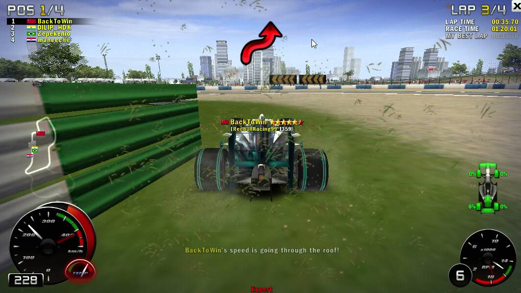 Superstar Racing Australia Short 4 Laps XCK '2.29.10'