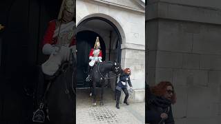 Woman’s Lucky Escape From The King’s Guard Horse