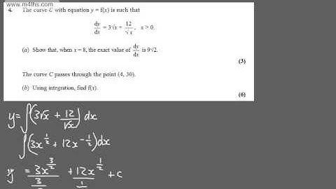 Q4 Core 1 Practice Paper A2   Edexcel C1 AS Maths