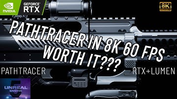 I used PATHTRACER in 8K 60 FPS, but it is worse than LUMEN/RTX?? | Unreal Engine 5 Render Comparison