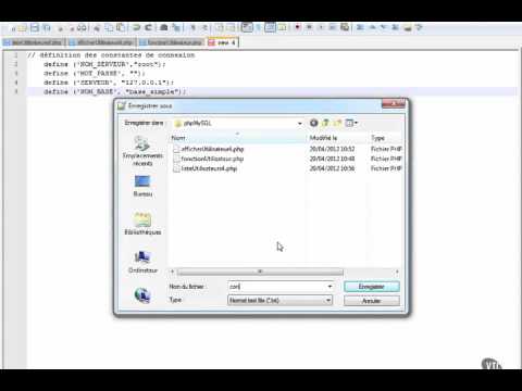 PHP et MySQL Utiliser des fonctions dans un programme