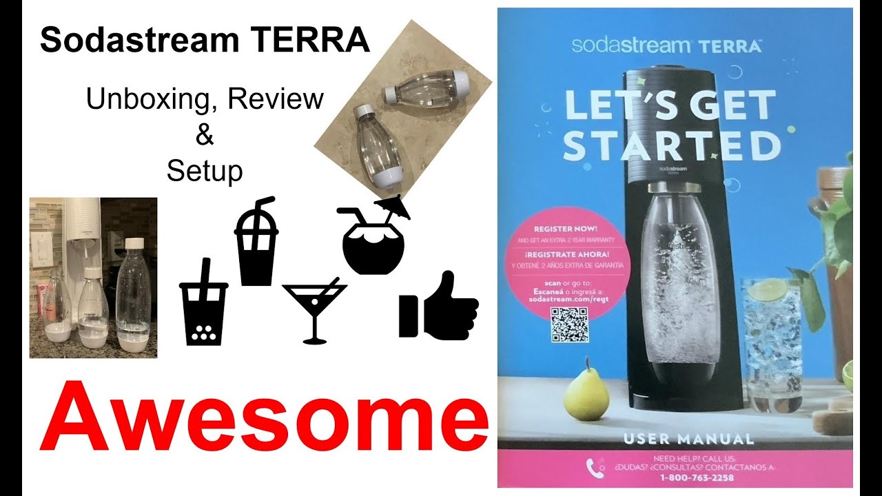 Sodastream TERRA Unboxing, Review & setup YouTube