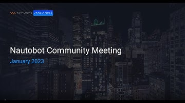 Nautobot Community Meeting - January 2023