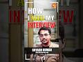 Topper talk with UPSC CSE AIR 468 Suyash Kumar | Interview Insights | Vajiram and Ravi