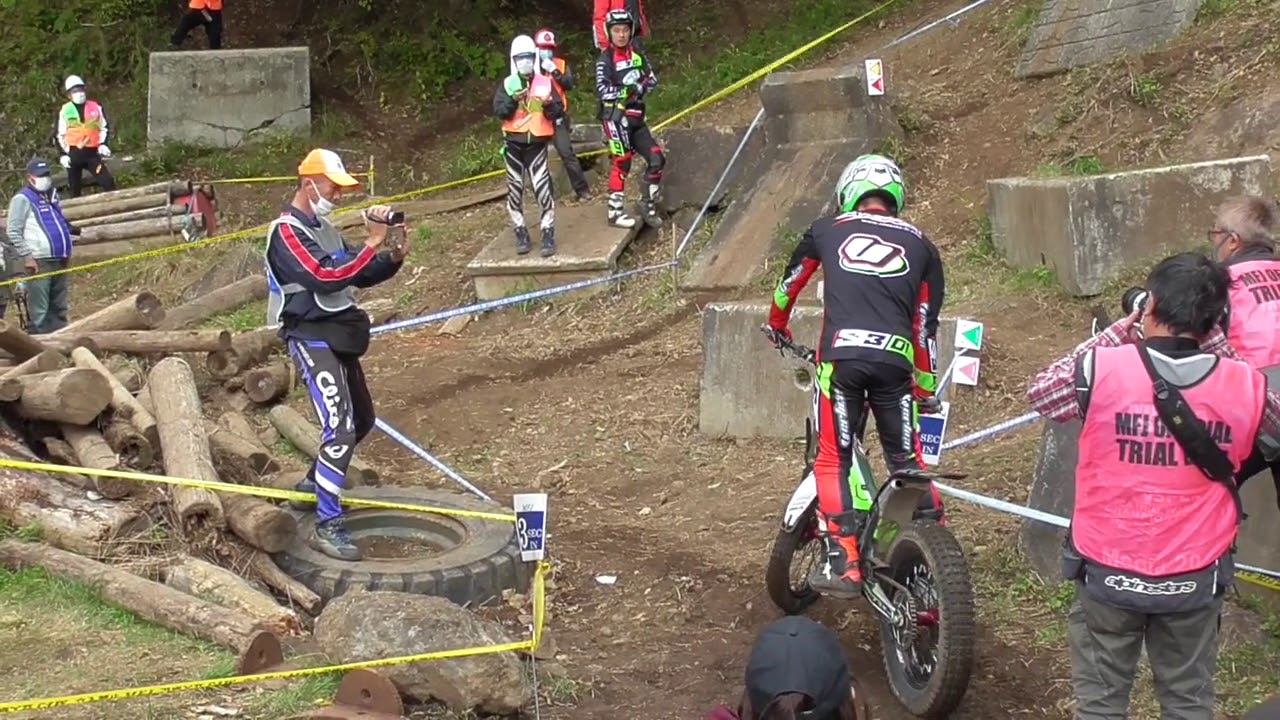 10 25 全日本トライアル 選手権 第3戦 東北大会 スポーツランドsugo 宮城 2ラップ目 Sec2 4 Sec7 Youtube