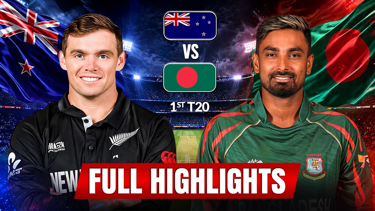 Bangladesh vs New Zealand | Full Highlights | tapmad | CatchEveryMatch | BDNZ26