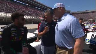 Mayor Glenn Jacobs with NASCAR on Fox for the Food City 500.