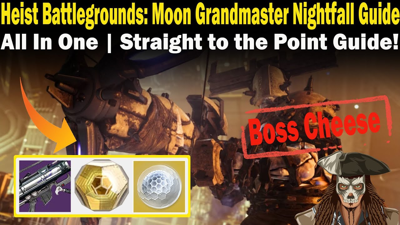 Destiny 2 | Heist Battlegrounds: Moon Grandmaster Nightfall Guide | FAST & EASY to follow Guide