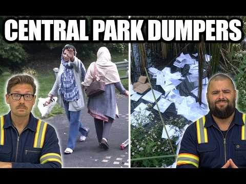 Litterers CAUGHT in Central Park in Broad Daylight - EP 392