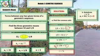 Details Math10. Quarter 1. Module2. GEOMETRIC SEQUENCE Update