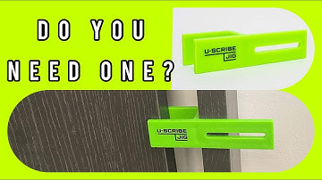 U-Scribe Jig, they are a must for me now  #scribing #kitchentools