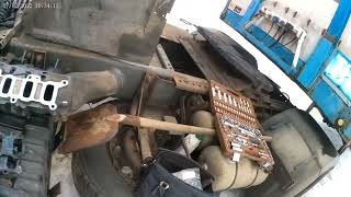 видео: Одна из многих причин белого дыма ДАФ95 XF. картинка: Одна из многих причин белого дыма ДАФ95 XF.