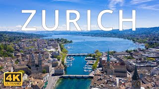 Zurich , Switzerland🇨🇭| 4K Drone Footage