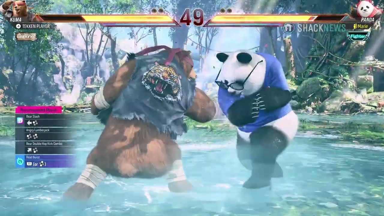 Tekken 8 - Kuma Gameplay - YouTube