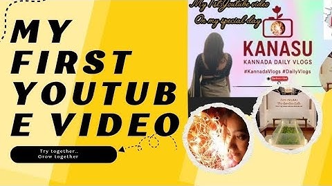 My First Youtube Video | How to create first youtube vlogs | How to create first youtube video 📸