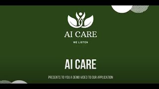 Technopreneurship Team Project Group 17 : Ai Care Pitching & Prototype Video
