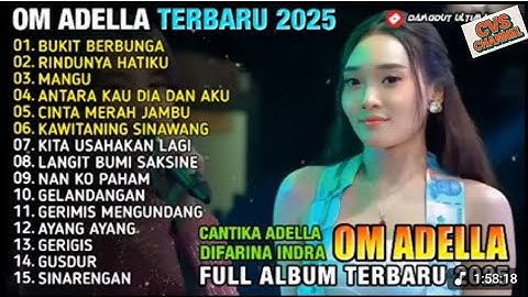BUKIT BERBUNGA - MANGU - RINDUNYA HATIKU || DIFARINA INDRA - CANTIKA NUSWANTORO - Adella terbaru2025