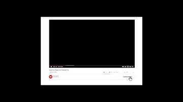 YouTube Video Interface Screen Subscribe Button  | Free To Use | Preview | Motion Graphic